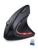 Souris ergonomique verticale sans fil droitier TECKNET #ERTECKDSF