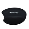 Tapis de souris arrondi avec repose-poignet en gel IntekView Noir #ERG160MP