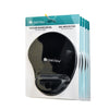 Tapis de souris arrondi avec repose-poignet en gel IntekView Noir #ERG160MP