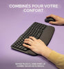 Logitech Wave Keys MK670 Combo Clavier-Souris Sans-Fil #ERLOGMK670